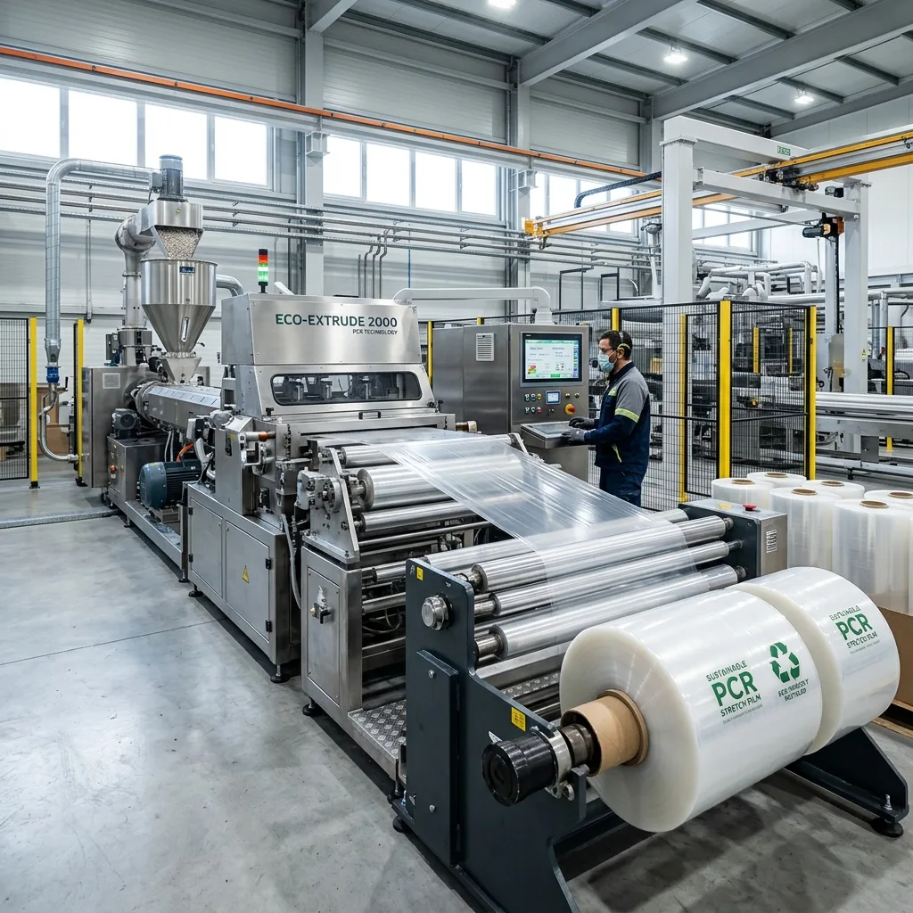 Eco-friendly film options and optimized stretch technology for reduced material use.
